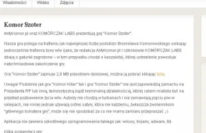 Oświadczenie autora strony antykomor.pl ws. kłamstw ABW