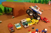 Lego Monster Truck Derby!