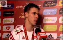 Mariusz Wlazły wywiad po finale Polska - Brazylia 3-1 "Trzeba wiedzieć,...