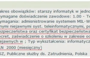 » * Ile zarabia starszy informatyk? Z certyfikatami.