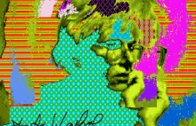 Prace Andiego Warhola z 1985 znalezione na dyskietkach.