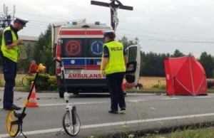 22-latek przejechał po pijaku motocyklistę. 61-latek zginął na miejscu