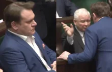 Tarczyński zbesztany w sejmie przez Kaczyńskiego