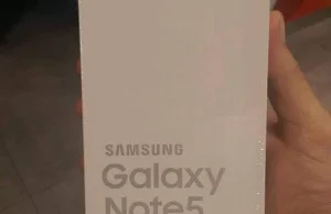 Wyciekły zdjęcia oraz specyfikacja Samsunga Galaxy Note 5!