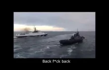 Unique frames! FSB boat rammed a Ukrainian...