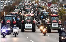 Rolnicy blokują Paryż i Lyon