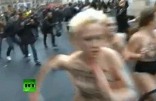Katolicy w Paryżu nie byli zainteresowani dyskursem z aktywistkami Femenu.