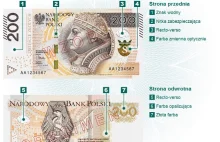 NBP zaprezentował nowy banknot o nominale 200 złotych. Zobacz, jak wygląda