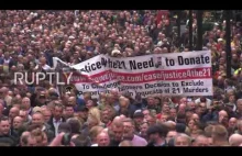 Londyn: marsz tysięcy patriotów przeciw narastającemu terroryzmowi.