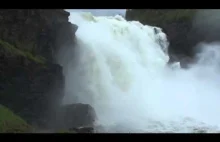Największy wodospad w Szwecji - Tännforsen