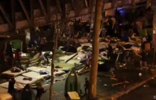 Setki migrantów uczestniczyło w zamieszkach w centrum Paryża [ VIDEO].