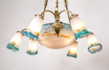 Lampy i żyrandole – magia światła we wnętrzach Art Déco - Design Wnętrz