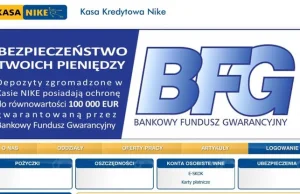 Sąd ogłosił upadłość SKOK Nike