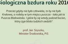 Biologiczna Bzdura Roku 2016 #6 Puszcza Białowieska