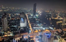 #podrozujzwykopem Panorama Bangkoku z 60 pietra