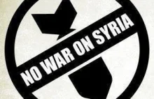 NIE dla wojny w Syrii. Protest w Katowicach "No to War in Syria"