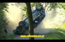 Best of crashes vol 4 - Wypadki rajdowe w Polsce sezon 2012.