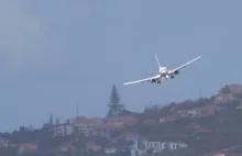 Dramatyczne lądowanie samolotu na Maderze