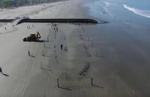 Na plaży w Brazylii znaleziono ponad 120-letni wrak statku