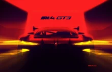 BMW M4 GT3 - teaser zdradza wygląd seryjnego M4