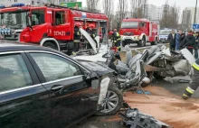 Kolejne rozbite BMW tym razem dyplomaci Arabii Saudyjskiej