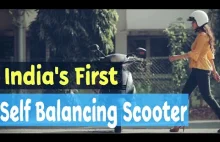 Indyjski samobalansujacy skuter elektryczny