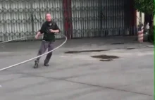 Wielkie hula hoop.