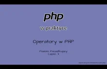 01.03 Operatory w PHP - PHP w Praktyce
