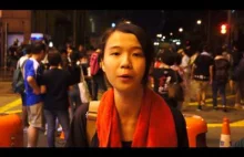 Młodzi w Hong Kongu protestują i żądają demokracji.