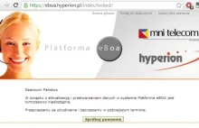 Wyciek danych ponad 400 tysięcy abonentów firmy Hyperion