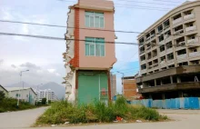 Tak wyglądają domy Chińczyków, którzy odmówili deweloperom rozbiórki