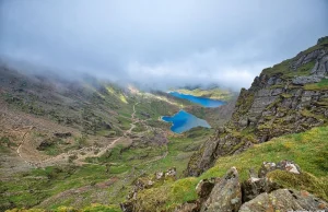 Snowdon - najwyższy szczyt Walii