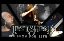 TESTAMENT - Down For Life - FULL BAND cover @ Versus Records...