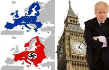 Unia idzie w ślady Hitlera - twierdzi Boris Johnson, były burmistrz Londynu