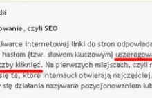 "Rzeczpospolita" o SEO, czyli żenada ...