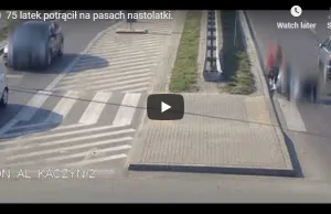VIDEO | 75-latek potrącił grupę nastolatek na przejściu. Dwie z nich