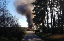 Pożar wysypiska śmieci w Sulechowie. Do akcji wysyłane są kolejne jednostki