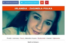 Irlandia: Trwają poszukiwania zaginionej nastoletniej Polki!