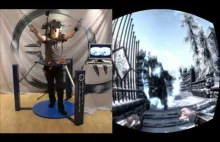 Skyrim w wirtualnej rzeczywistości - Virtualizer + Oculus Rift + Wii Mote