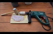 How to make Rotary hammer Meat mallet. Amazing homemade inventions