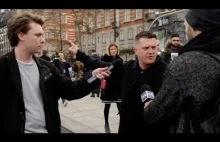 Wywiad z miejsca zamachu w Londynie