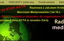 Pierwsze ofiary ACTA – Apel o Pomoc