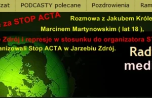 Pierwsze ofiary ACTA – Apel o Pomoc