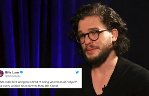 Kit Harington przeprasza, że powiedział, że mężczyzna może być ofiarą seksizmu