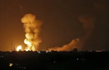 Zmasowany atak Izraela na Strefę Gazy