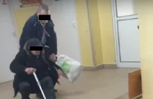 Skandaliczna interwencja pracownika ochrony szpitala w Ostródzie [WIDEO]