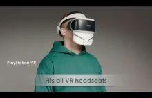Dodatek do gogli VR dający wrażenia zmysłowe