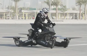 Dubajska policja będzie patrolowała ulice na latających motocyklach