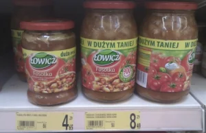 Łowicz - "W dużym taniej!". Czy napewno? (Auchan)