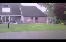 Trąba powietrzna w Holandii
